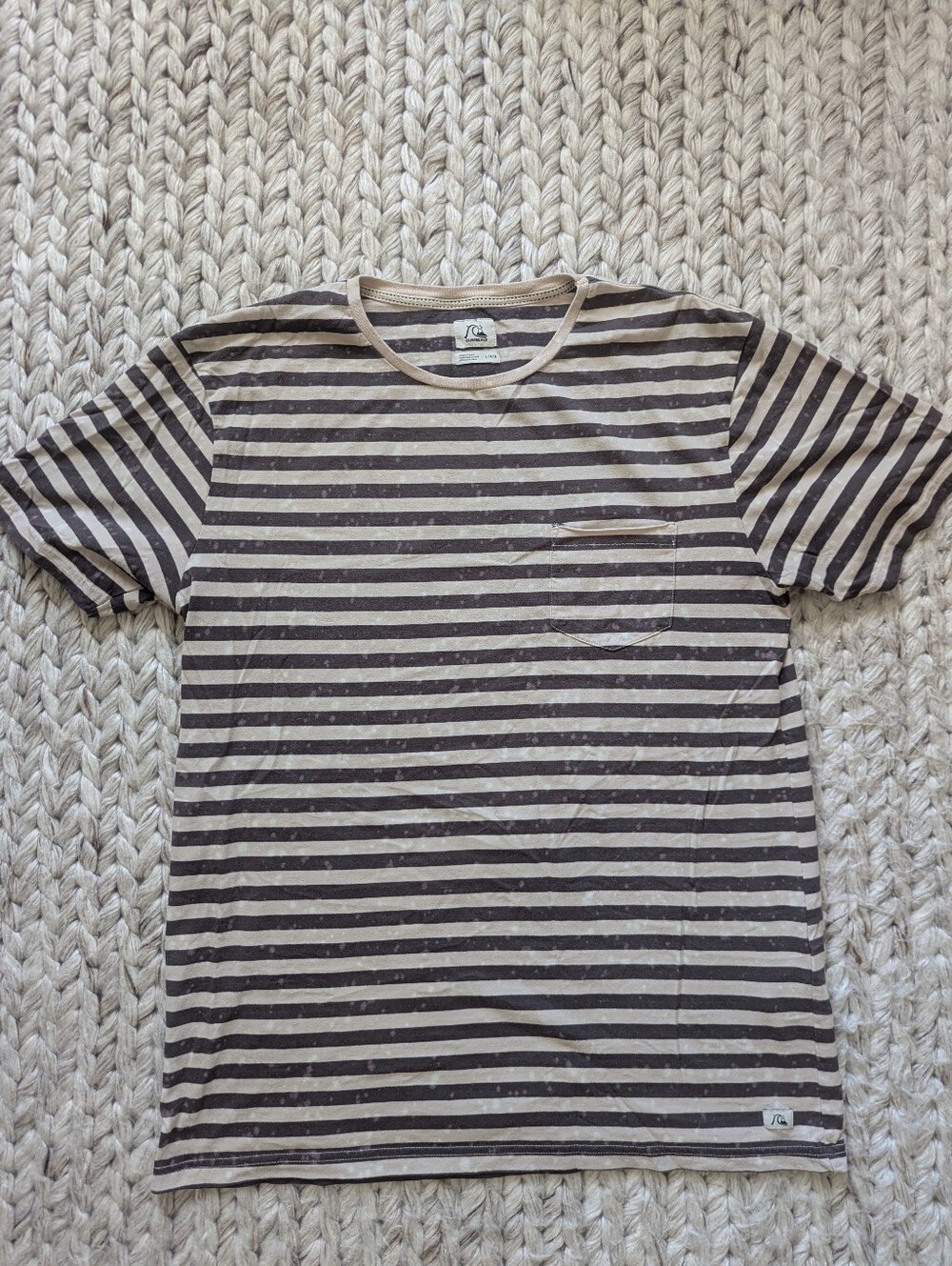 Quiksilver Striped Pocket T-shirt